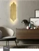 Wall Lamp Individuality Metal Modern Creative Light Retro Gold Bedroom Kitchen Livingroom Aisle Decoration Sconce Lighting