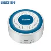 Deurbel draadloze RF 433MHz mini alarm sirene geluid licht indoor stroboscoop sirenes 100db hoorn sirene voor tuya wifi home beveiligingsalarmsysteem