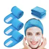 Couilles 5/10 / 20pcs Extension de cils Spa Spa Face Band maquillage Tête Terry Terry Terry Coiffre Stretch Toul avec du ruban magique