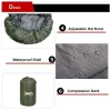 Ingranaggio Desertfox Compact Sleep Sleep Borse Busta a 3 stagioni con sacco a compressione per campeggio per escursioni in viaggio
