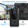 Doorbell 1080P Smart WiFi Vedio Wireless Doorbell V7 Smart Intercom Security Camera With Chime Night Vision PIR Motion Detection