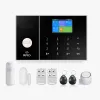 Kits GSM WiFi Security Alarm System App Control Smart Home Wireless 433MHz Alarm Kit med PIR -sensor Siren Door Sensor RFID