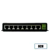 2024 POE Iniettore 4PORTS 8 PORTS POE Splitter per rete CCTV Potenza fotocamera Poe su Ethernet IEEE802.3A AF SALDI CHOT SALDI per la divisione POE IEEE802.3AF