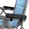 Couvriers de chaise pliant inclinable coussin accoudoir accoudoir couvercle réglable de soutien à la prime confortable
