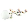 Flores decorativas Simulação Bonsai Planta artificial Planta em casa Plum Blossom Decor Durável