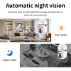 Webcams 3MP WiFi IP Camera 4k HD CAM 32 Go TF Vision nocturne Smart Home Video Video Wireless Camera Outdoor Security Camera Ai Human Zoom