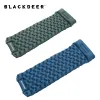 Kuddar Blackdeer Camping Sleeping Pad Ierable Madrass Buildin Pump Rug med kudde Backpacking Air Madrass Ultralight vandringsmatta