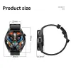 Relógios Lokmat Appllp 9 Android Smart Watch 1,43 polegada Touch completo Touch Smartwatches Men 4G WiFi GPS Relógio Phone Phone Tracker
