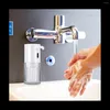Flüssiger Seifenspender automatisch 350 ml berührungslose wiederaufladbare Hand für Badezimmerarbeitsplatte