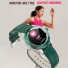 Armband xiaomi mode kvinnor smart titta på vattentät hjärtfrekvens blodtrycksmätare smartwatch gåva till telefon damer titta armband