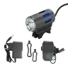 Lights Wasafire Mini Bike L2 Light White LED Bicycle Light Light Lampe avant MTB Cycling Headlamp 3000lm + 18650 Batterie Pack