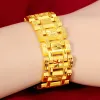 Bracelet en or de couleurs de couleur Hoyon 24k