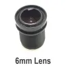 Intercom Mini 6mm Lens Lens CCTV Объектив камеры камеры M12 2MP 1/2,7 Формат изображения.