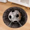 Carpets Round Carpet Game Room Living Non-slip Thicken Mat Bedroom Computer Chair Footbed Kids Gift