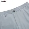 Shorts masculinos de golfe esportivo de shorts homens casuais respiráveis shorts de golfe masculino elástico reto calça homem rápido fundo seco verão 2xs3xl