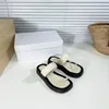 Slippels Leisure Dikke Soled Flip Flops For Women's Summer Wear High-End Anti Slip Sponge Cake verhoogde sandalen