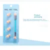 2024 Nail Art Brush Tools Set Acryl UV -gel Builder Schilder Tekeningborstels Pennen Heerschutterduwhaak Gereedschap kleurrijke nagelkunstborstelgereedschap