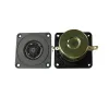 Haut-parleurs 2pcs 2 pouces tweeter hifi 8ohm 4ohm 10w haut-parleur audio 52 mm Réparation de tweeter carré 4ohm haut-parleur triple haut-parleur bricolage home théâtre