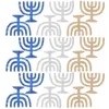 Ljushållare 50 st Hanukkah Decoration Party levererar känsliga fördelar bordsmöten icke-vävda prorn mittpunkt konfetti