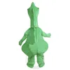 2024 sprzedaż Halloween Green Dinosaur Mascot Temat Fancy Dress Reklama Strój przyjęcia urodzin