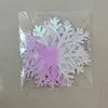 6st/set 3D Papper Snowflake String Pendant Hanging Snowflake Ornament Winter Christmas Home Party Wedding Shop Window Decorations W0229