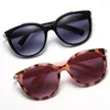 Солнцезащитные очки кошачьи глаза женские женские панк -бокалы для солнечных очков мужчина модные бренды