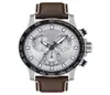 T120417A Quartz Watch SEASTAR MEN039S Sports eta G10212 Mouvement étanche STRAPE RÉSABLE T125617A8136105