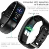 Opaski na rękę Bransoletę fitness P11 Plus Men Smart Watch Band Ecg PPG Temperatura ciała