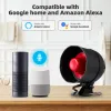 Kits kerui tuya smart wi -fi wireless security alarme sirene 433mhz home ladra de movimento sensor compatível com o google home Alexa