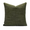 Pillow Green Blended Pillowcase Fresh Fashionable Versatile Car Sofa Chair S Embroidered Home Living Room Decoration Pillows