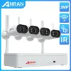 System Anran Cctv Video Kit 3mp Wireless Security Camera Set 8ch Nvr Infrared Night Vision Outdoor Wifi Surveillance Camera System