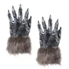 Pillow Realistic Ghostcrawler Gloves Simulated Aniaml Prom Clothing Party Props Masquerade