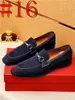 40 Stylesspring geweven huid Leer mannen schoenen zomer holle ademende oxfords schoen man casual slip op formele kledingschoenen voor man