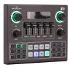 Microphones Hot Selling V9 Sound Carte BM800 Pro Microphone Mixer DJ DJ Mic Stand Condenser USB Karaoke KTV Professional Recording Live