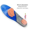 Accessori Solenza in gel silicone Soleggiati ortopedici Massagi inserti per scarpe sportive Assorbimento di scarpe da scarpe comoda per uomo Shoe Shoe Shole Shole