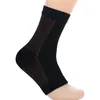 Men's Socks Nylon Foot Ankle Protect Arthritis Heel Anti-fatigue Tight Casual Sleeves Protective Elastic Bandage Sleeve