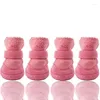 Dog Apparel Warm Winter Pet Shoes For Small Dogs Non-slip Rubber Sole Cat Snow Boots Chihuahua Plush Shih Tzu Mascotas