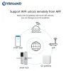 Verrouiller X5 WiFi Electronic Smart Door Lock avec TTLOCK App Security Biométric Imprint Intelligent Lock avec mot de passe RFID Card