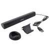 Recorder Ikanoo voor laptop subwoofer stereo soundbar compatibel met NoteOOK pc tv kleine en draagbare bedraad mini sound barblack
