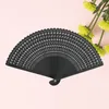 Decorative Figurines Chinese Style Men And Women Hand Held Fans Folding Handheld 18cm Bamboo Foldable