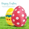 90 cm nadmuchiwane jaja wielkanocne Outdoor Hal Decoration Duże kolorowe jajka wisior dzieci dzieci wielkanocne
