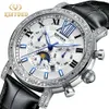 19 Kinyued uitgeholde tourbillon volledig automatische stijl live uitzending Mechanical Watch Men's Generation 47