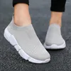 Casual Shoes Women Plat Slip On Black Woman Lightweight Walking Sock Sneakers Summer Chaussures Femme Tenis Loafers Plus Size 42