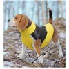 犬のアパレル冬のベスト防水犬ジャケットを覆うジッパーデザインの服は、小さなミディアムのための反射ストリップで服を着ています