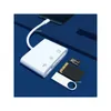 Nowy nowy Micro Adapter typu-C TF CF SD CART CARD CARTATER WITER Compact Flash USB-C dla iPada pro Huawei dla MacBooka USB Adapter 1. dla adaptera MacBooka USB-C