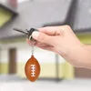 Decorative Figurines Soccer Ball Keychain Cute Foam Football Bag Pendant 20pcs School Carnival Prizes Sports Centerpiece