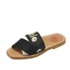 Дизайнер Dhgate Sandal Luxury Man Woody Clog Mule Flat Sandale Slide Learts Leafers Tazz Slipper Woman