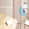 Cameras Tuya 5G WiFi Bulb Camera 2K 3MP Baby Pet Monitor Indoor Security Protection Mini Video Surveillance IP Cam E27