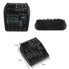 Accessoires 4 Kanäle USB Bluetooth -Mixer Audio Sound Tabelle Mischkonsole -Aufzeichnung Computerverzögerung mit 48 -V -Phantomleistung 16 DSP -Effekte