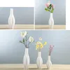 Vases 1Pc Simplicity Ceramic Vase Creative Flower Container European Style Household Decoration Black Size S